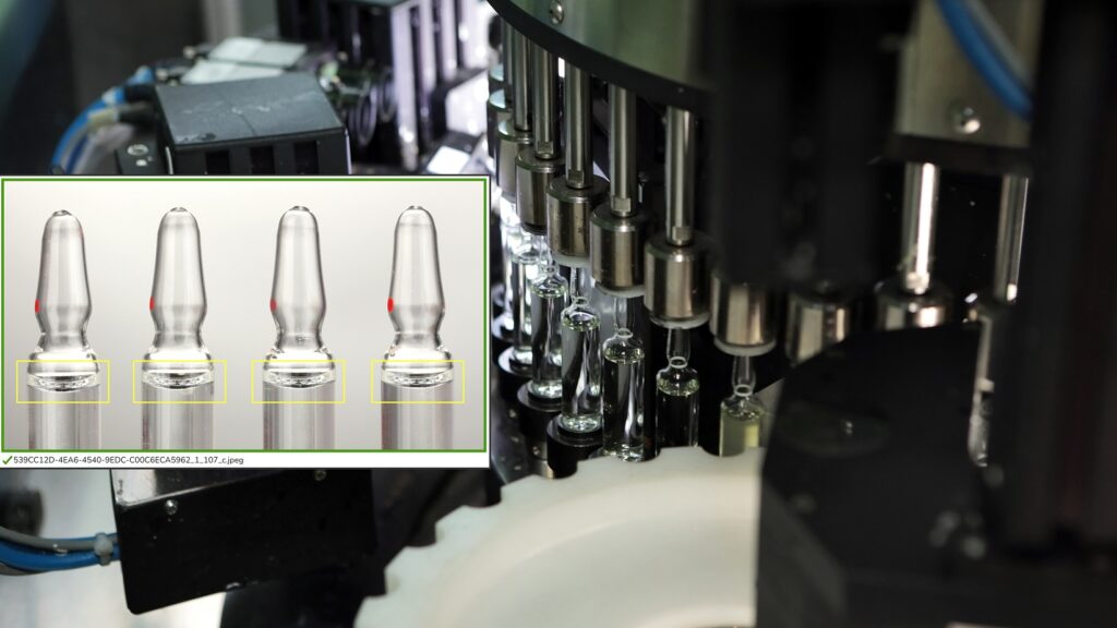 Vial Liquid Level Inspection using PEKAT VISION