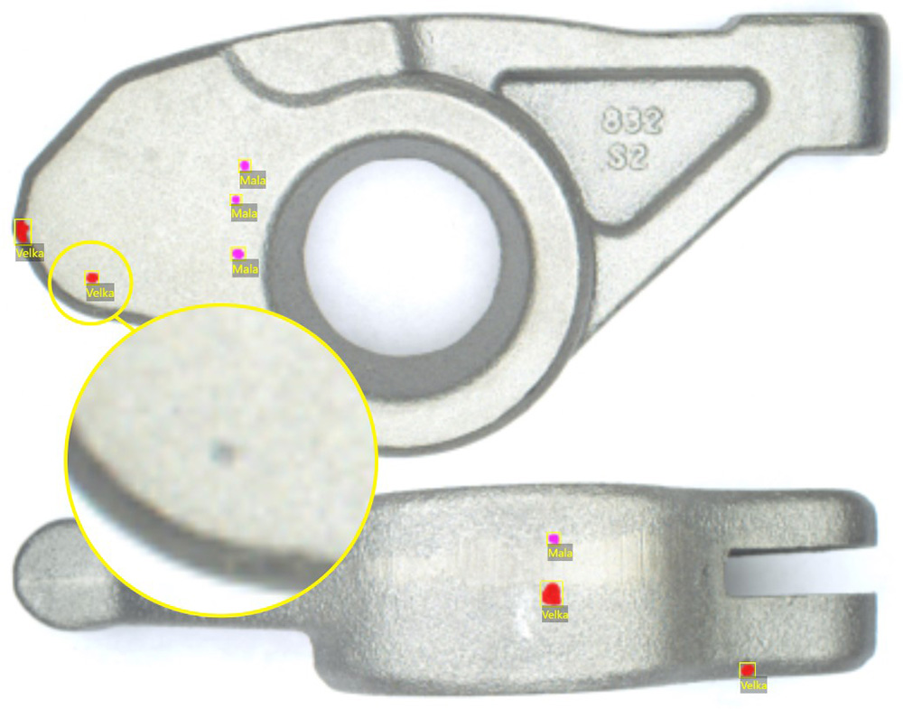 Deep-learning inspection of iron cast