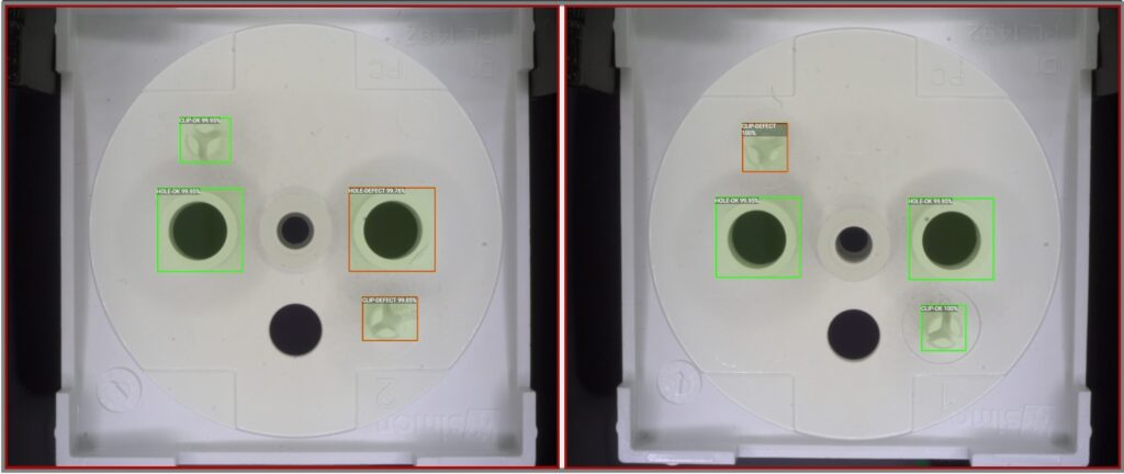 Defects caused by insufficient mold filling