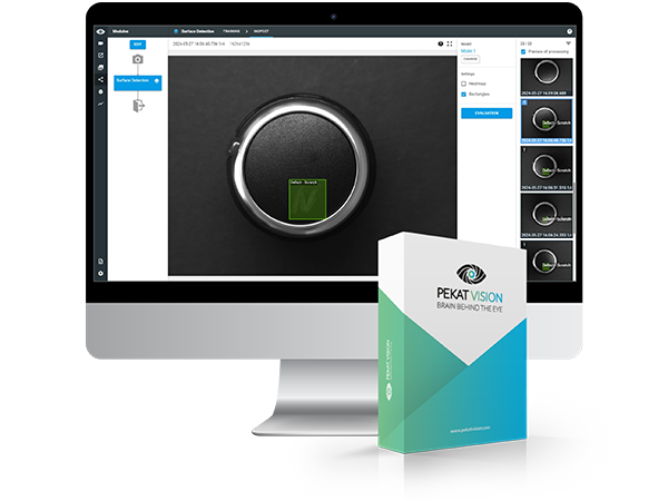 PEKAT VISION deep learning software for quality control
