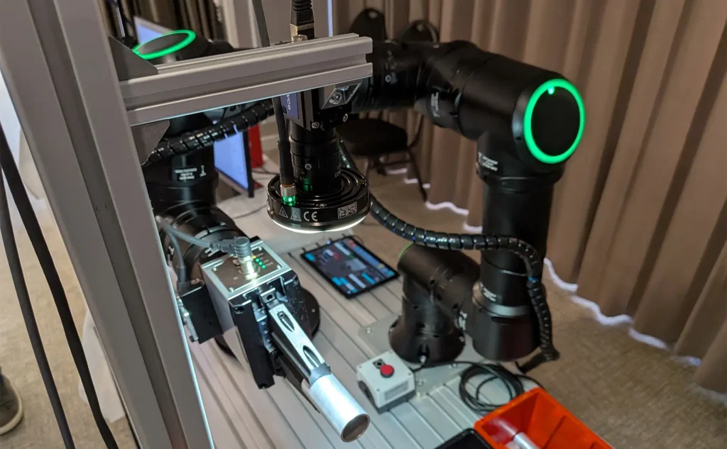 Quality Inspection Using Robotic Arm and AI