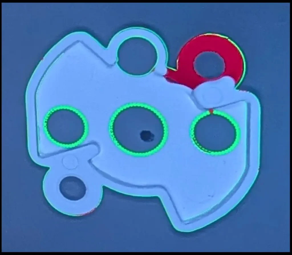 Inspection of plastic parts using IMPACT software