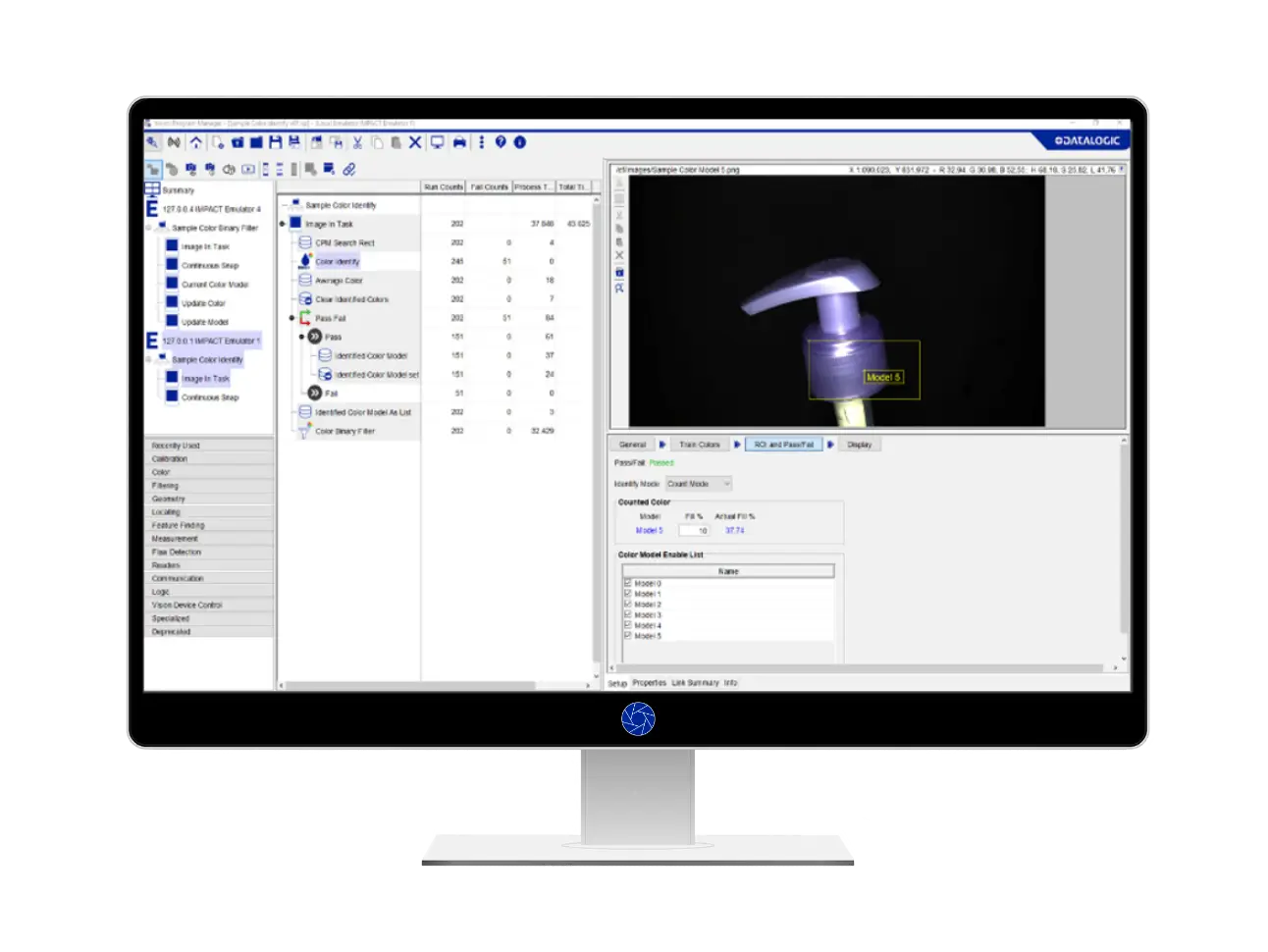 IMPACT Machine Vision Software screenshot