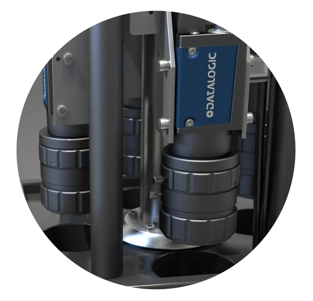 E-Series industrial camera during quality inspection