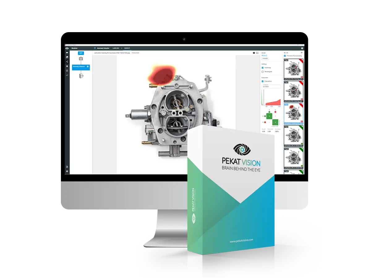 PEKAT VISION Deep Learning Software for Quality Inspection