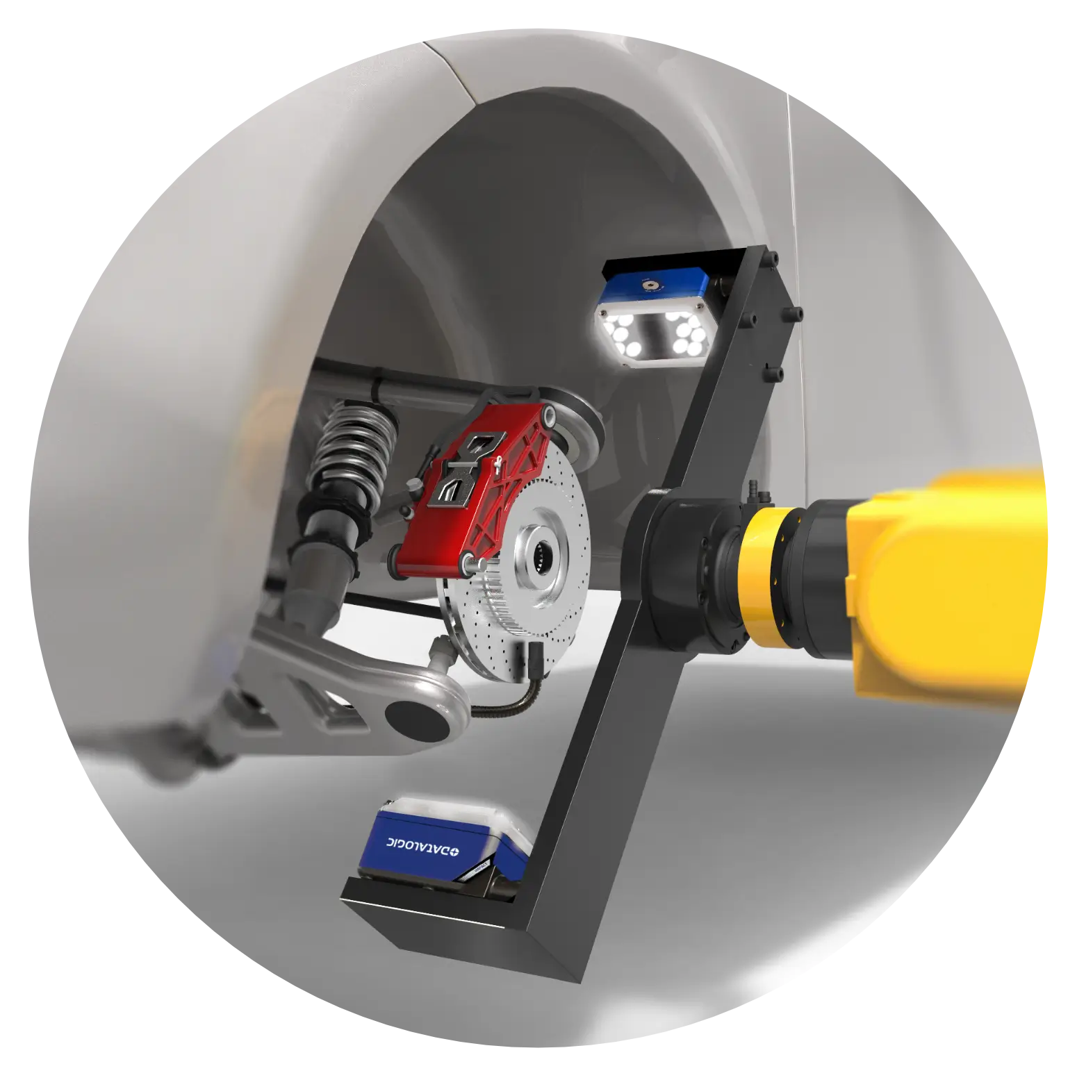 P2x Smart Camera - Disk Inspection