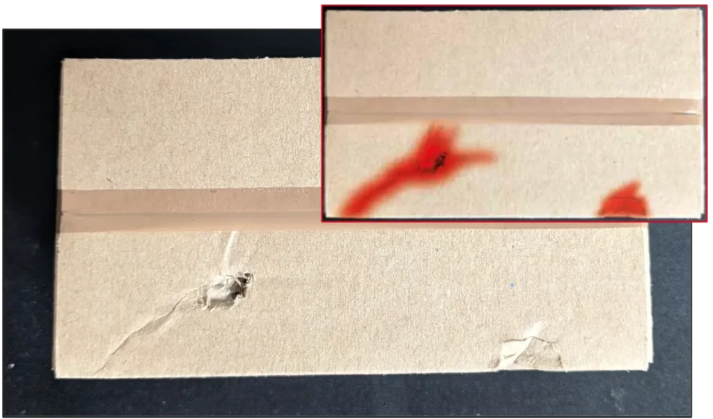 Cardboard box damage detection using the Surface Detector AI module